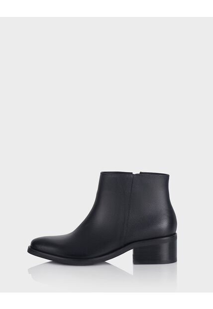 Botin Aitanna Cuero Negro