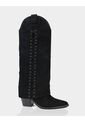 Bota Abigail Gamuza Negro de Stivali