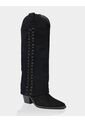 Bota Abigail Gamuza Negro de Stivali