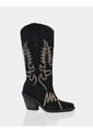 Texana Soho Gamuza Negro de Stivali