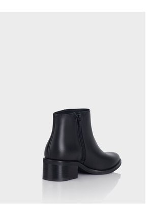 Botin Aitanna Cuero Negro