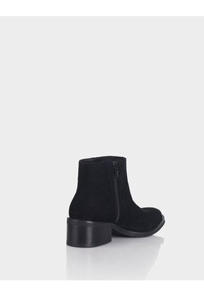 Botin Aitanna Cuero Ante Negro