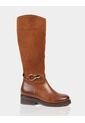 Bota Alzada Gamuza X Napa Miel de Stivali