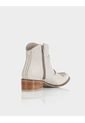 Botin Cizma Cuero Beige de Stivali