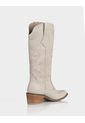 Texana Daiki Cuero Beige de Stivali