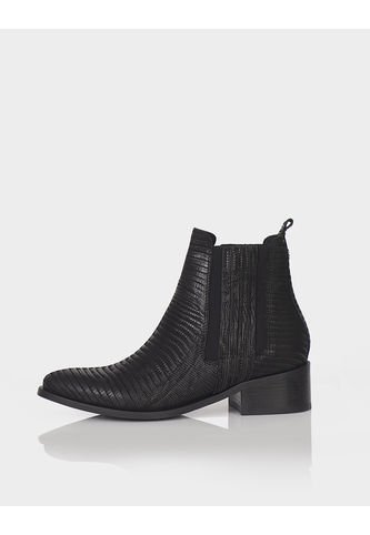 Botin Austria Reptil Negro Stivali