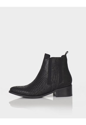 Botin Austria Reptil Negro