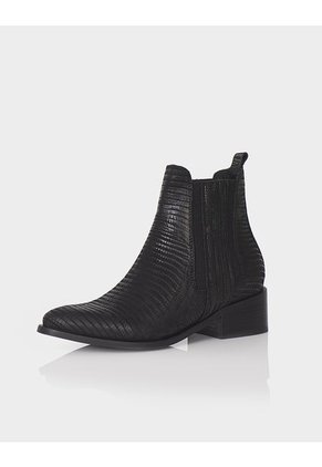 Botin Austria Reptil Negro