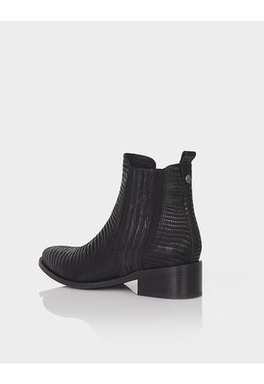 Botin Austria Reptil Negro