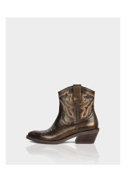 Botin Alamo Cuero Folia Cafe