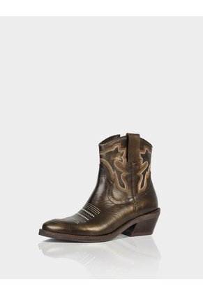 Botin Alamo Cuero Folia Cafe