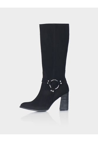 Bota Neffer Gamuza Negro Stivali