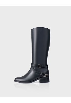 Bota Magna Cuero Negro