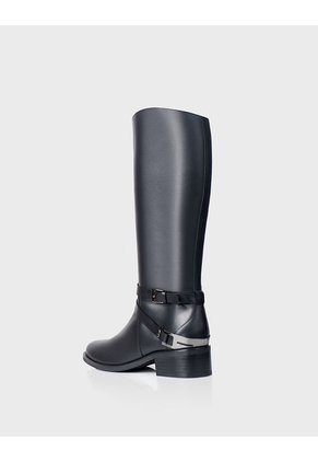 Bota Magna Cuero Negro