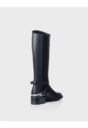 Bota Magna Cuero Negro