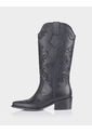 Texana Daiki Cuero Negro de Stivali