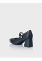 Zapato Tipo Mary Jane Elexia Cuero Charol * Cuero Negro de Stivali