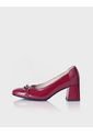 Zapato Evora En Cuero Charol Burgundi de Stivali