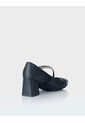 Zapato Tipo Mary Jane Elexia Cuero Charol * Cuero Negro de Stivali