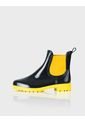 Botin De Lluvia Drizzle Negro X Amarillo de Stivali