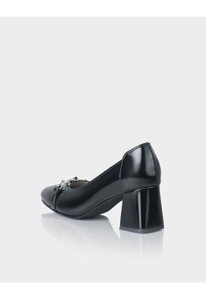 Zapato Evora En Cuero Charol Negro