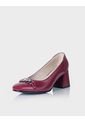 Zapato Evora En Cuero Charol Burgundi de Stivali