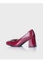 Zapato Evora En Cuero Charol Burgundi de Stivali