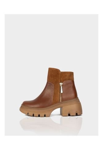 Botin Bruna Cuero Miel Stivali