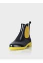 Botin De Lluvia Drizzle Negro X Amarillo de Stivali
