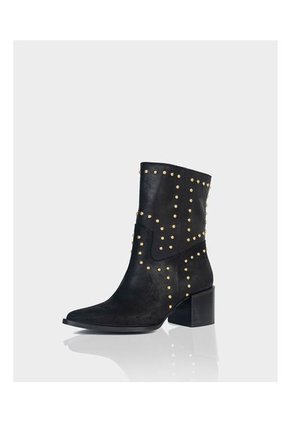 Bota Levella Cuero Negro