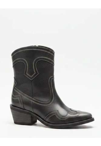 Texana Charlize Brush Of Negro Stivali