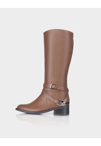 Bota Magna Cuero Miel Stivali