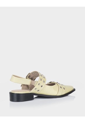 Zapato Slingback Stefania Charol Amarillo