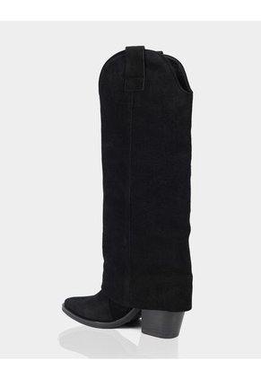 Bota Abigail Gamuza Negro