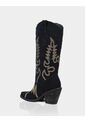 Texana Soho Gamuza Negro de Stivali