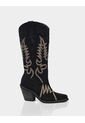 Texana Soho Gamuza Negro de Stivali