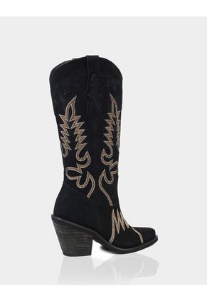 Texana Soho Gamuza Negro