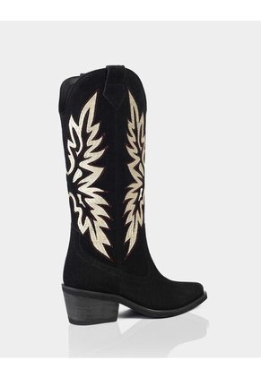 Texana Doral Gamuza Negro