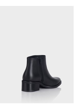 Botin Aitanna Cuero Negro