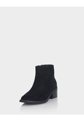 Botin Aitanna Cuero Ante Negro