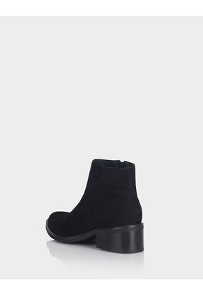 Botin Aitanna Cuero Ante Negro