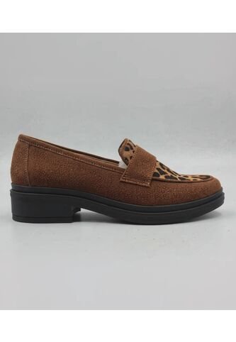 Mocasin Agostino Canela X Leopardo Stivali