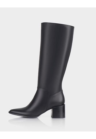 Bota Ferrara Cuero MB Negro Stivali