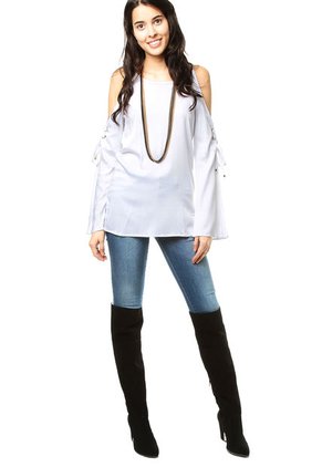 Blusa Blanca Studio F