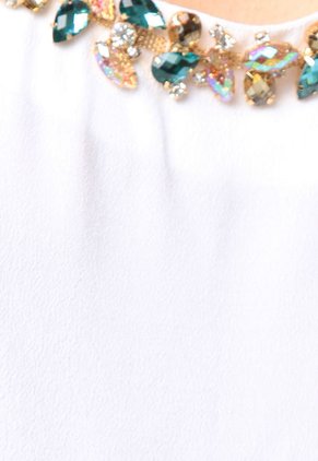 Blusa Blanca Studio F