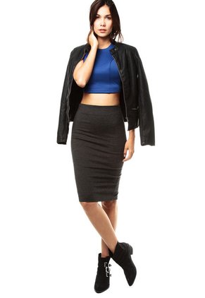 Crop Top Azul Studio F