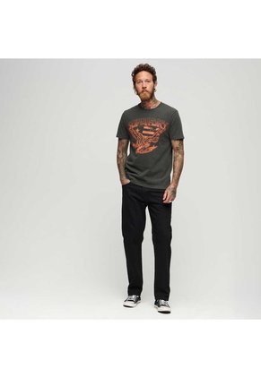 Superdry Camiseta Para Hombre 70'S Lo-Fi Graphic Band Tee Superdry