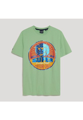 Superdry Camiseta Manga Corta Para Hombre Gasoline Workwear Tee Superdry Superdry