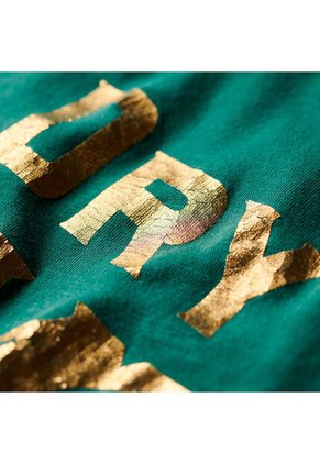 Superdry Camiseta Manga Corta Para Hombre Metallic Workwear Graphic Tee Superdry