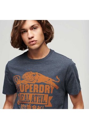 Superdry Camiseta Para Hombre Athletic College Graphic Superdry